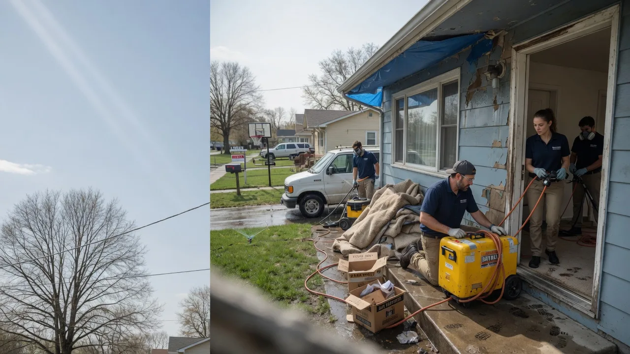 Basement Flood Cleanup in Peachland, NC near me